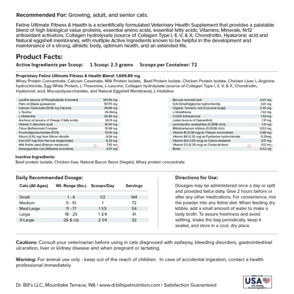 Feline Ultimate Fitness & Health (12 Unit Case) - Image 5